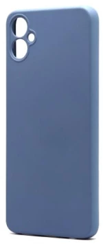 Θήκη Liquid Silicon inos Samsung A055F Galaxy A05 L-Cover Γκρι-Μπλε