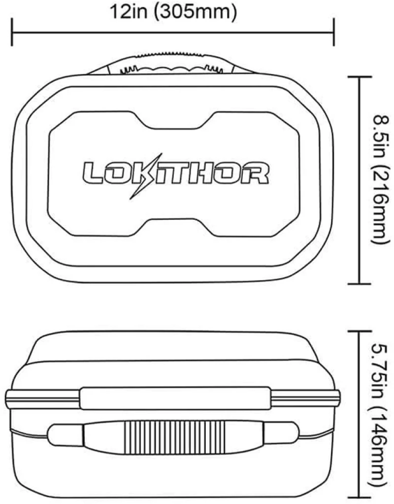 Προστατευτική Θήκη Eva Lokithor Για Το Lokithor JA301 / JA302 LO-CASE001
