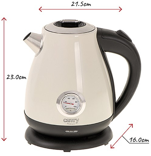 CAMRY CR 1344c cream electric kettle