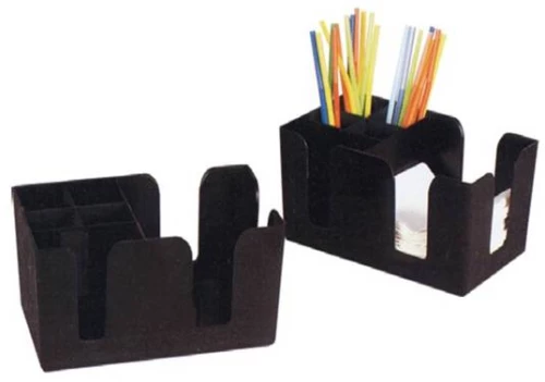 Organizer για «bar» ABS μαύρο 24x15x11Υcm Novatex 04-225.