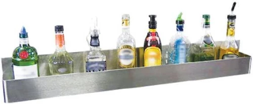 Ράφι inox speed rail για bar stations 60x10x15εκ Novatex 07-108.