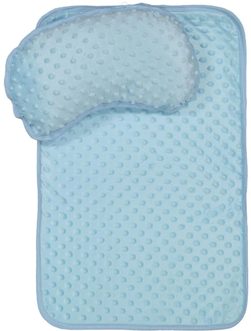 Στρώμα με Μαξιλάρι για Port Bebe 39x58cm W78083 - ΓΑΛΑΖΙΟ