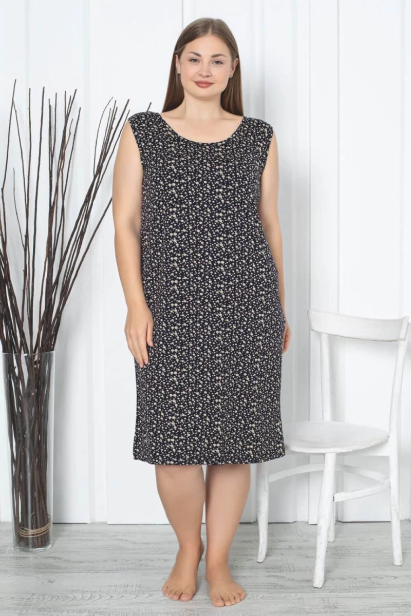 Νυχτικό Αμάνικο Homewear W5188 - ΠΟΛΥΧΡΩΜΟ