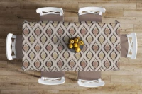 Καρέ Αλέκιαστο 90X90 Cyclops 460 Beige 70/30 Cott/Pol - -