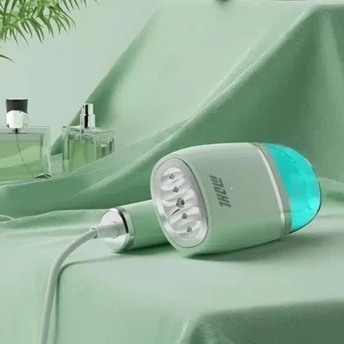 Μίνι Σίδερο Ταξιδιού  σε Πράσινο Χρώμα 1000W Με Δοχείο 100ml 18x17cm MDHL