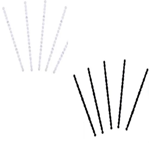 Αναδευτήρας Polysterine «Πέρλα» 12.5cm διάφανο 100 τεμάχια 04-090. - Διάφανος