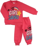 Σετ Παιδική Φόρμα Girl Gang W3512 - ΚΟΡΑΛΙ