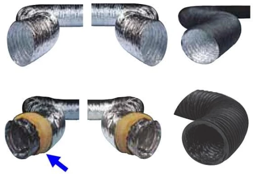 Εύκαμπτος Μονωμένος αεραγωγός Iso Poly Flex. - Ø185