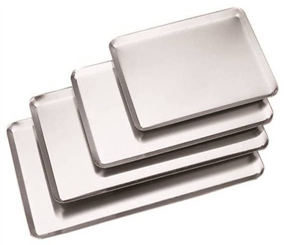 Δίσκος φοντάν 50x28cm αλουμινίου Konstas KFA1180