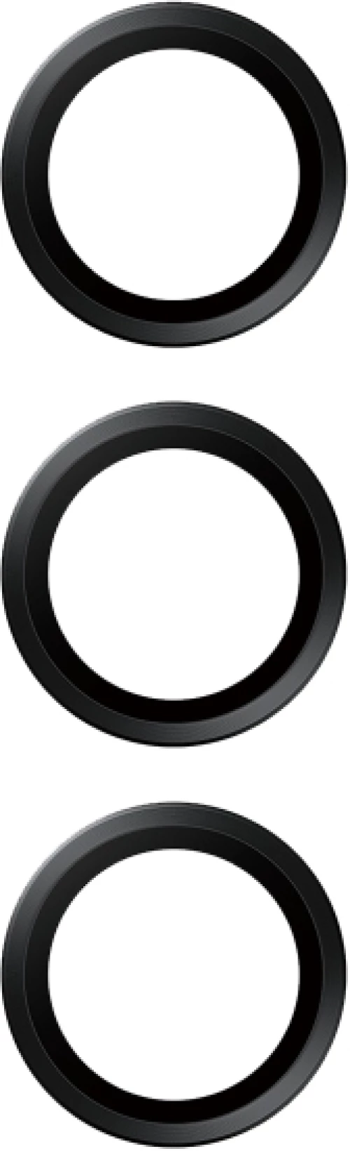 Naxius Camera Lens Protector Samsung S23 FE Black Set CE / RoHS Naxius