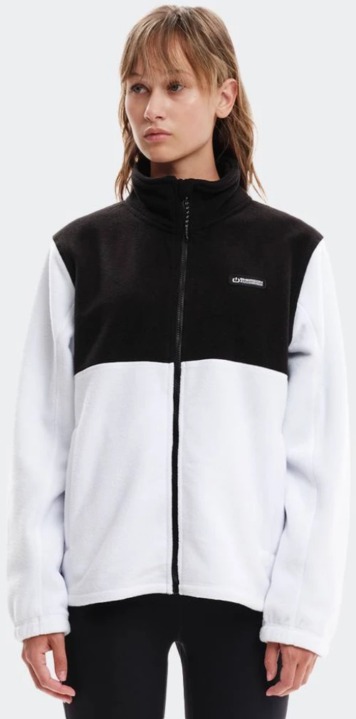 EMERSON Women's Full Zip Fleece - 232.EW29.40-WHITE/BLACK