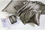 Σετ σεντόνια Μεταξωτά Down Town Mulberry Silk Dark Grey  - King 270x280