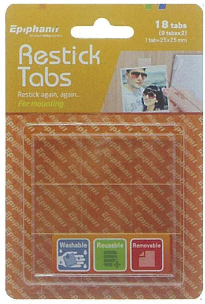 443523 RESTICK TABS 2ΟΨΕΩΝ 25X25 ΧΙΛ. ΠΑΚ