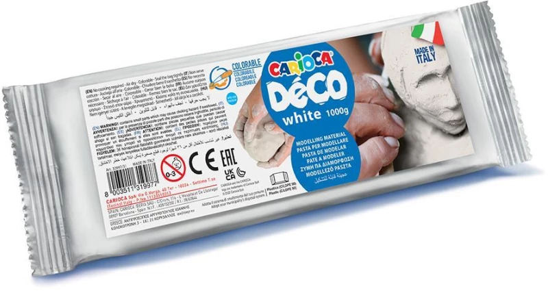 443136 CARIOCA DECÒ ΛΕΥΚΟΣ ΠΗΛΟΣ 1000GR. ΤΕΜ