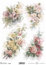 443379 ΡΙΖΟΧΑΡΤΟ "BOUQUET" 21X29ΕΚ. (ITD-R1144) ΠΑΚ