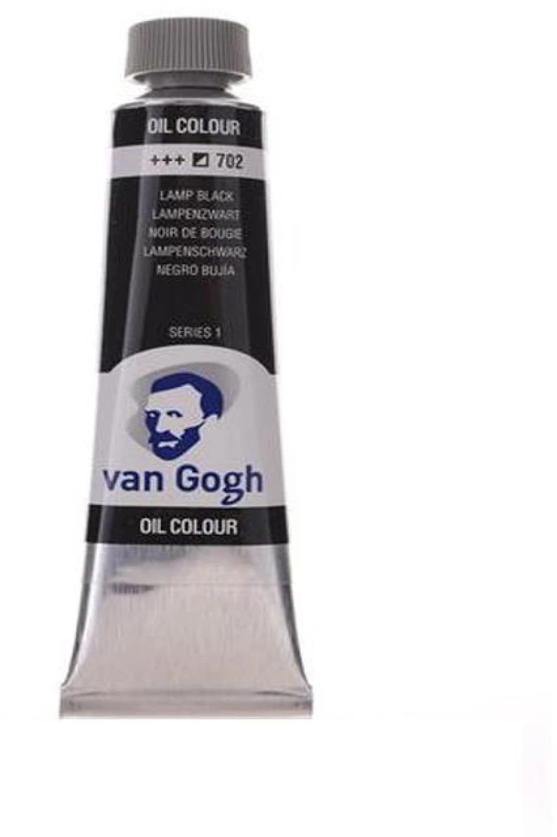 442706 TALENS VAN GOGH ΧΡΩΜΑΤΑ ΛΑΔΙΟΥ 60ML (702-LAMP BLACK) ΠΑΚ