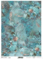 443420 ΡΙΖΟΧΑΡΤΟ "PRECIOUS STONES BLUE" 21X29.7ΕΚ. (ITD-R1664) ΠΑΚ