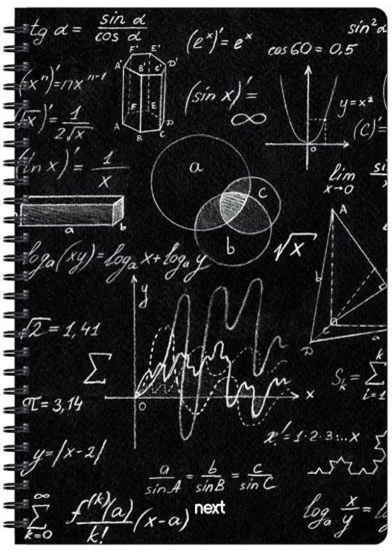 442126 NEXT TRENDS MATHEMATICS ΤΕΤΡΑΔΙΟ ΣΠΙΡΑΛ 21X29ΕΚ. 2ΘΕΜ., 70Φ. ΤΕΜ