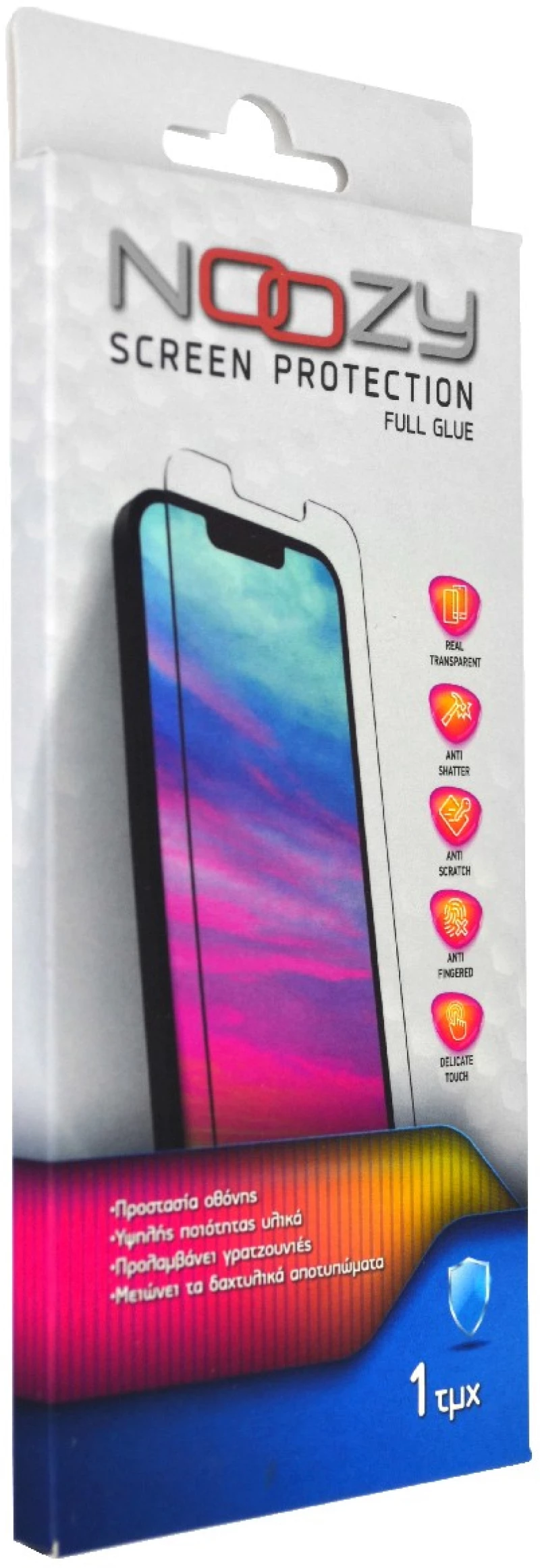 Tempered Glass Noozy 9H 0.33mm για Xiaomi 13T Pro Full Glue