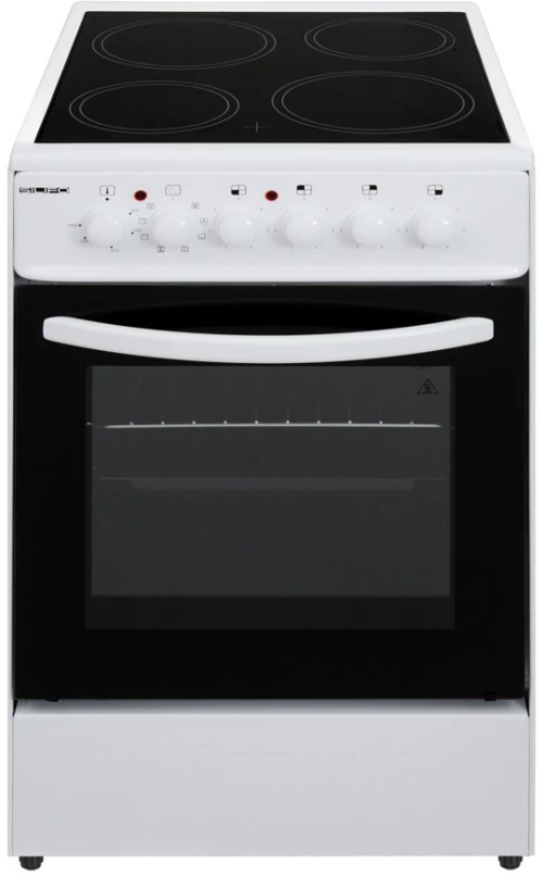 Silifo SF6120CFVW Κουζίνα 59lt με Κεραμικές Εστίες Π50εκ. Λευκή