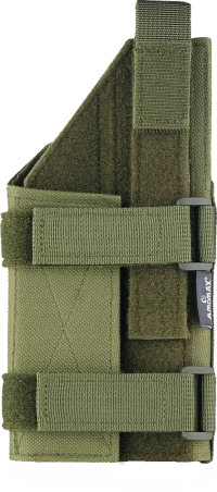 ΘΗΚΗ ΠΙΣΤΟΛΙΟΥ AMOMAX, Συνθ.Ύφασμα,  Glock G17, G19, Hi capa, 1911, Beretta 92, Sig Sauer 226, OD