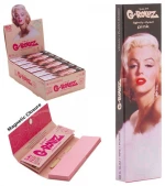 G-Rollz Χαρτάκια Pink - King Size Slim 50φ. με Τζιβάνα