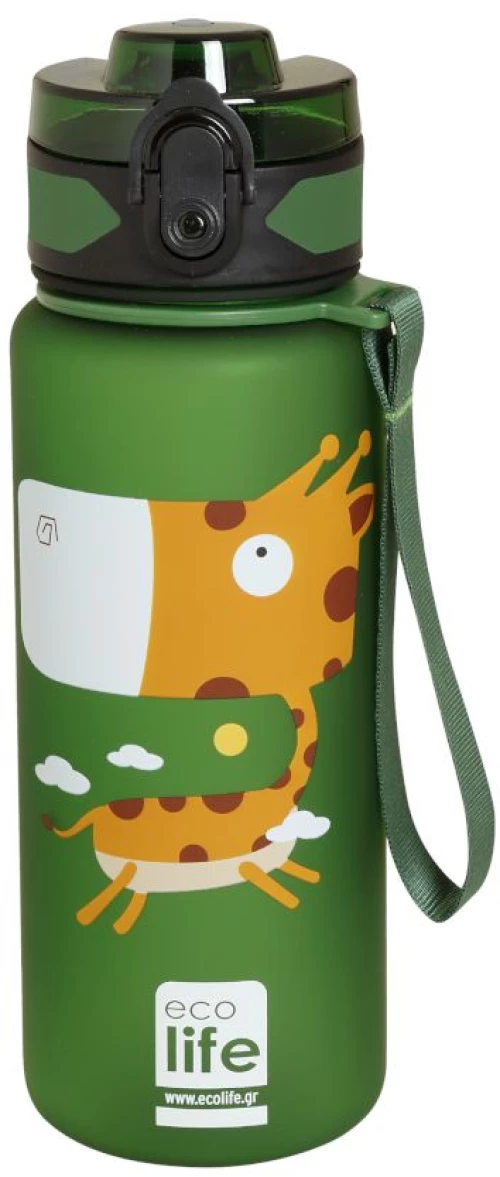 Παγούρι Ecolife Tritan 500ml - Giraffe