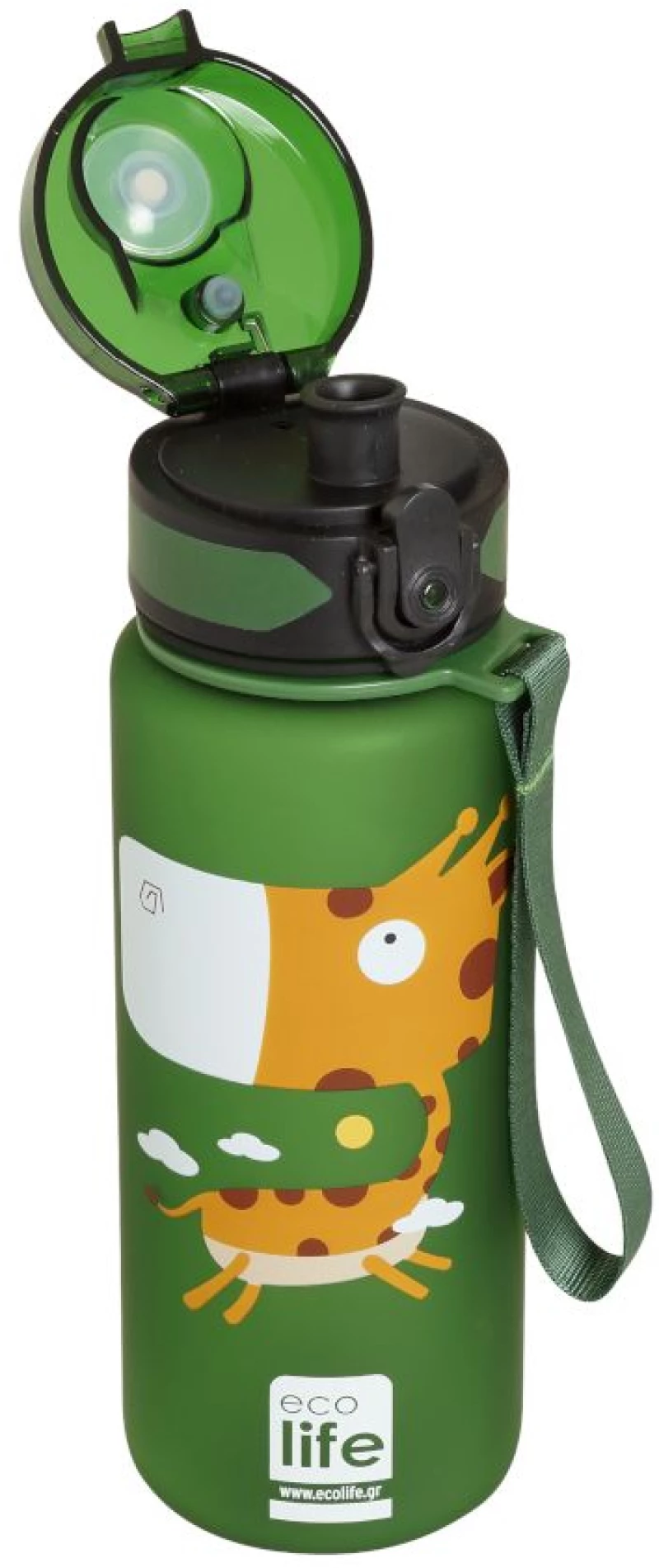 Παγούρι Ecolife Tritan 500ml - Giraffe