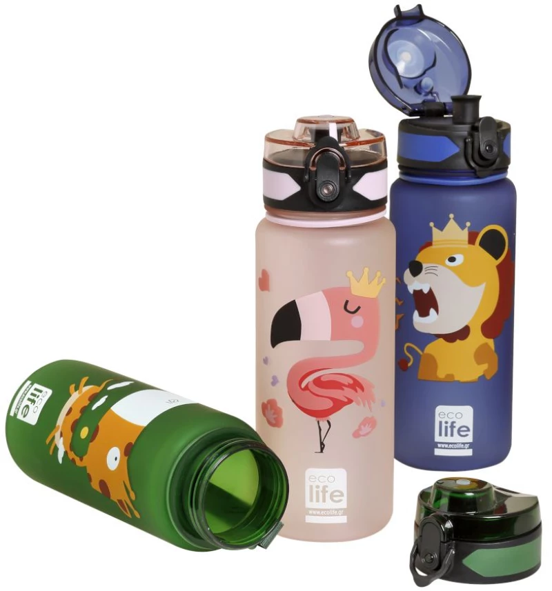 Παγούρι Ecolife Tritan 500ml - Giraffe