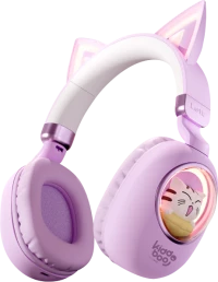 Kiddoboo Delulu Bluetooth Headphones Lavender