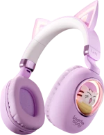 Kiddoboo Delulu Bluetooth Headphones Lavender