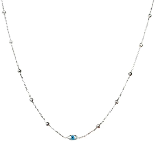 Γυναικείο Ατσάλινο Κολιέ Με Ματάκι – Women’s Steel Necklace