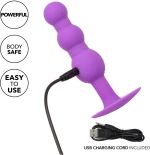 CalExotics First Time Triple Beaded Probe - Purple