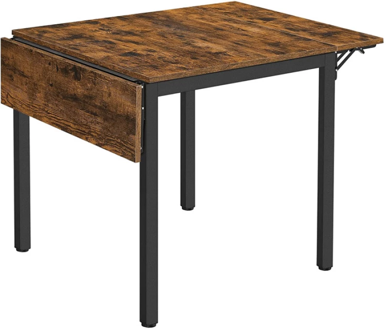 Μεταλλικό Επεκτεινόμενο Τραπέζι 120 x 78 x 76.2 cm VASAGLE KDT077B01