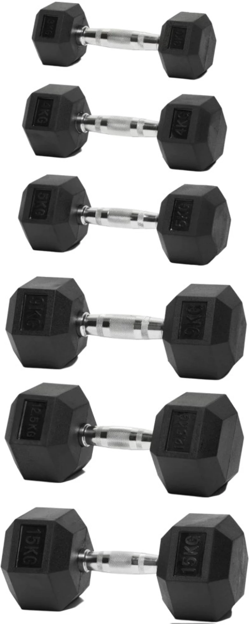 Orion Fitness HEX Pro Dumbells [12.5 Κιλά]