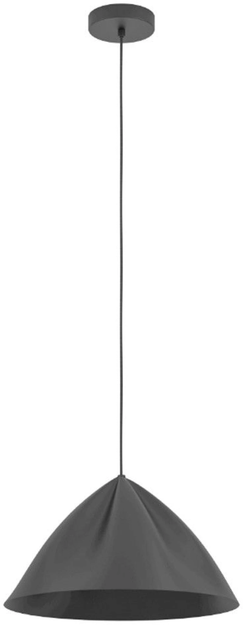 Φωτιστικό Οροφής Podere 900835 42,5x110cm 1xE27 IP20 Black Eglo