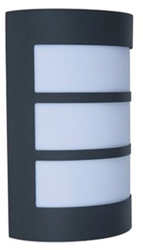 Φωτιστικό Τοίχου Nila 5043104424 E27 10x16x22cm Dark Grey Lutec
