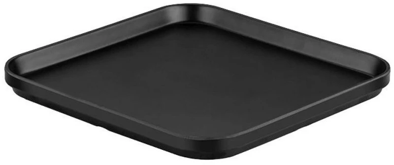 Πιάτο Γλυκού Gravity Matt MLB2314K48-6 18x18x2cm Black Espiel Μελαμίνη
