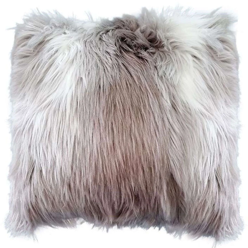 Μαξιλάρι Διακοσμητικό (Με Γέμιση) 389-223-013 Beige-White 45Χ45 45x45cm Microfiber