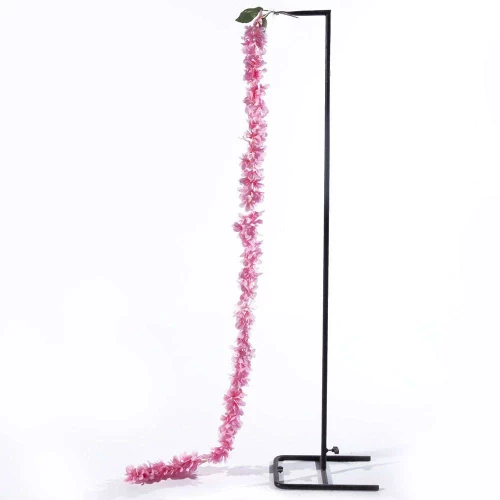 Τεχνητή Γιρλάντα Κερασιά Avium 7181-7 170cm Pink Supergreens Ύφασμα,Πλαστικό