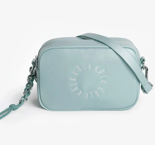 Τσάντα Χιαστί Γυναικεία KLABAG11-0336 21,5x9x14,5cm Light Blue Kalk