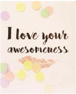 Ευχετήρια Κάρτα Κονφετί I love Your GL-CC-04 Multi The Gift Label
