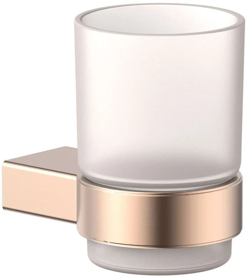 Ποτηροθήκη Artemis A0350736 Φ6,6cm Rose Gold Karag Ανοξείδωτο Ατσάλι