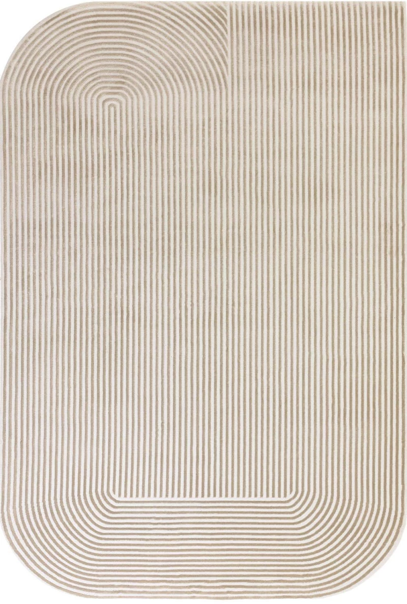 Χαλί Kuza Shape Gold-Cream Asiatic London 160X230cm