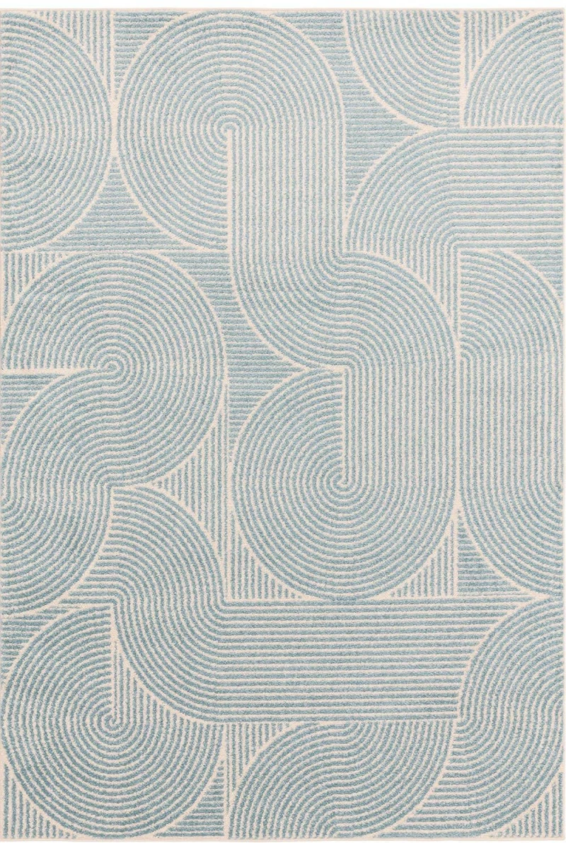 Χαλί Muse MU02 Swirl Blue Asiatic London 120X170cm