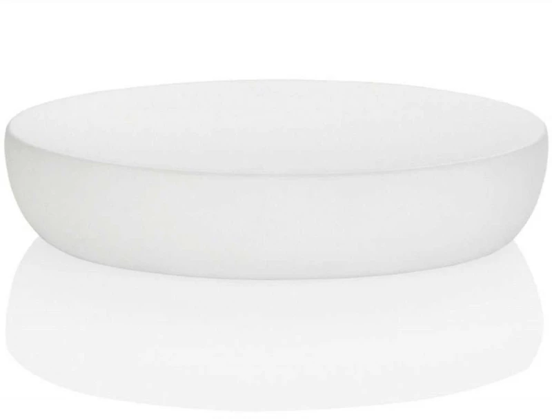 Σαπουνοθήκη AH-BA18231 13,5x9x2,5cm White Andrea House Πολυρεσίνη