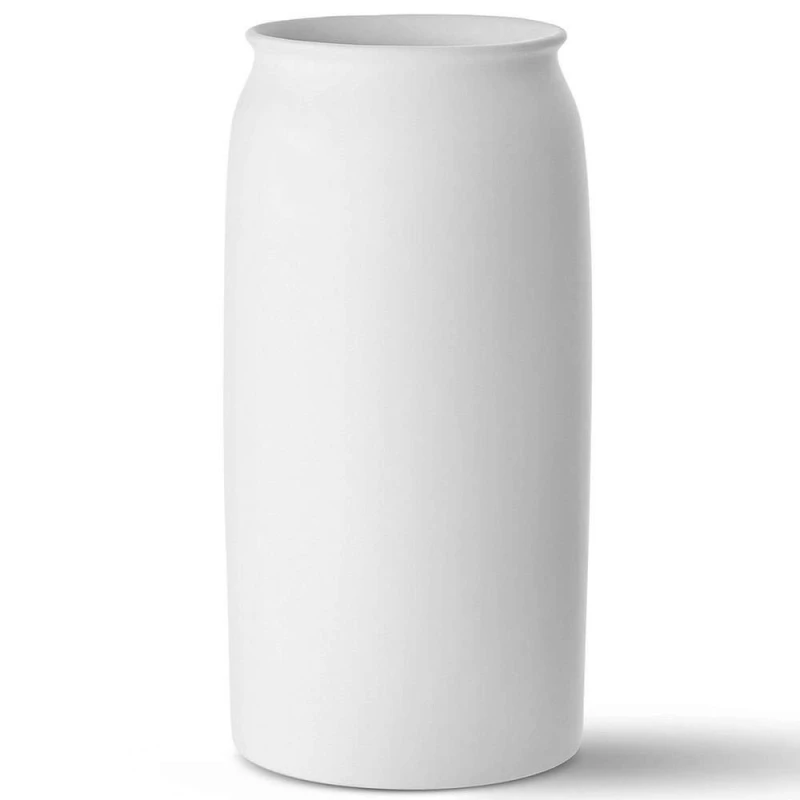 Βάζο 742TMA4866 15x15x33cm White Aberto Design Κεραμικό