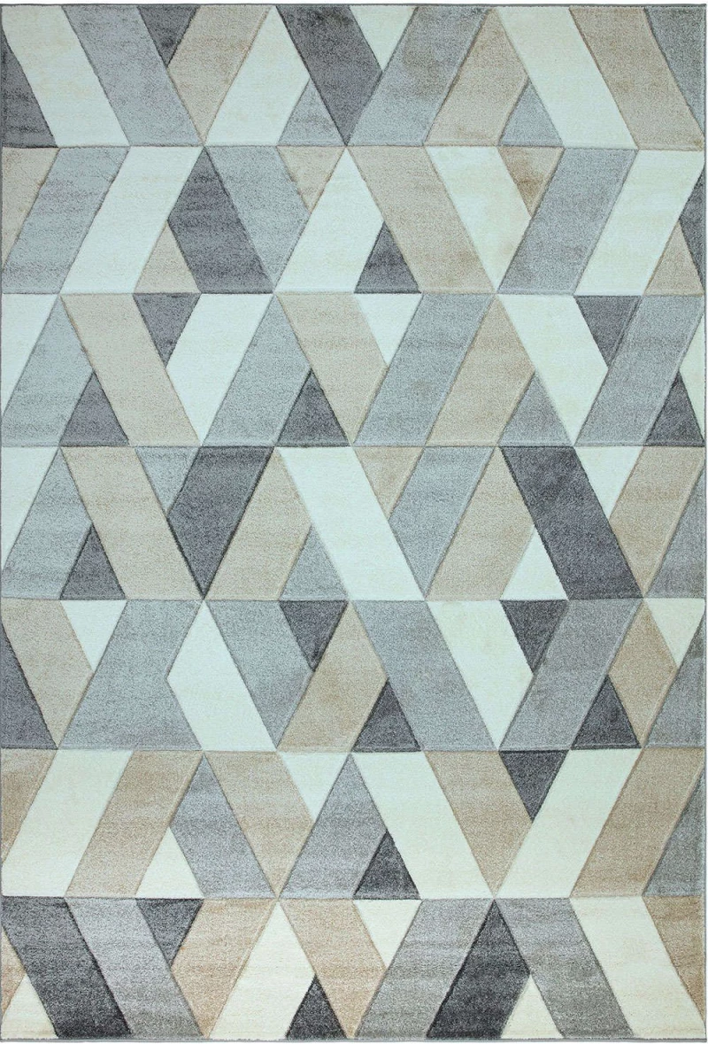 Χαλί Sketch SK01 Rhombus Grey Asiatic London 200X290cm