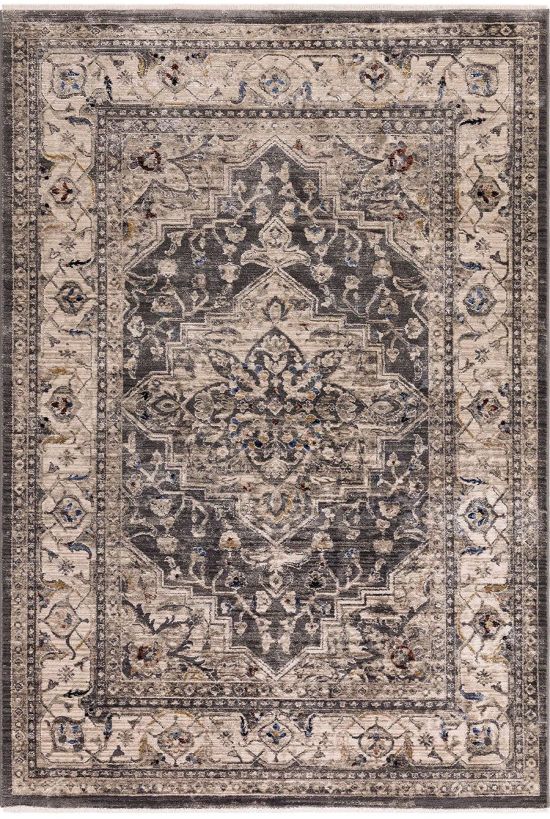 Χαλί Sovereign Medallion Charcoal Asiatic London 200X290cm