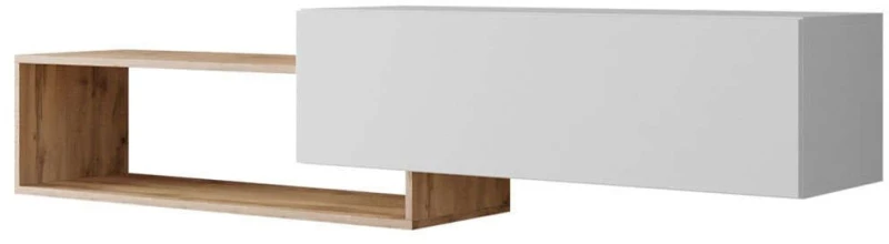 Έπιπλο Τηλεόρασης Soniro 162529899 210x35x48cm Natural-White